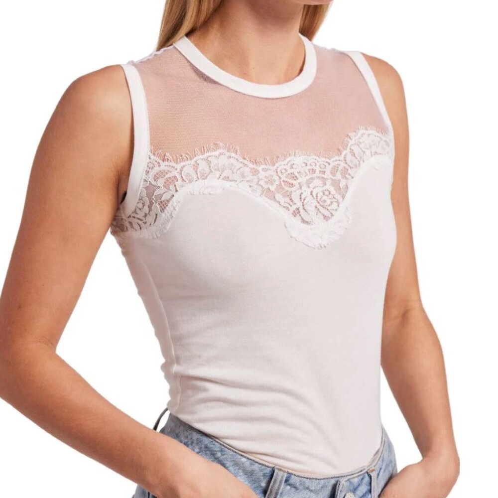 Generation Love - Marilyn Lace Combo Top - NWT - Size XS